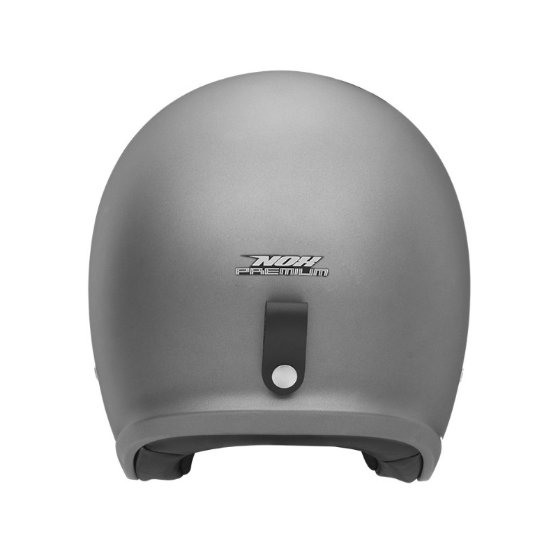Otwarty kask motocyklowy NOX PREMIUM Next srebrny matowy wyprzedaż