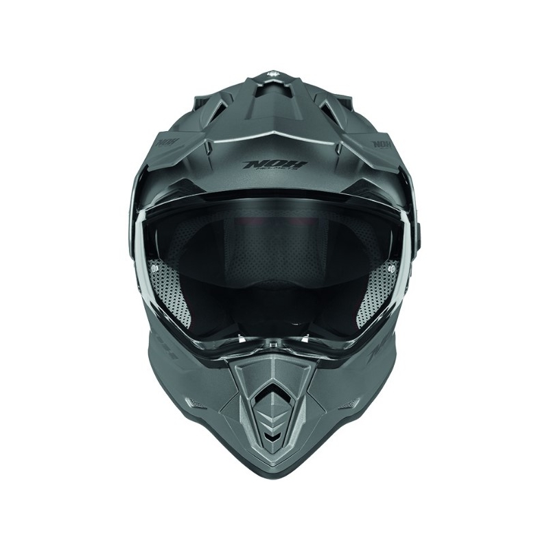 Sprzedam kask enduro NOX N312 srebrny