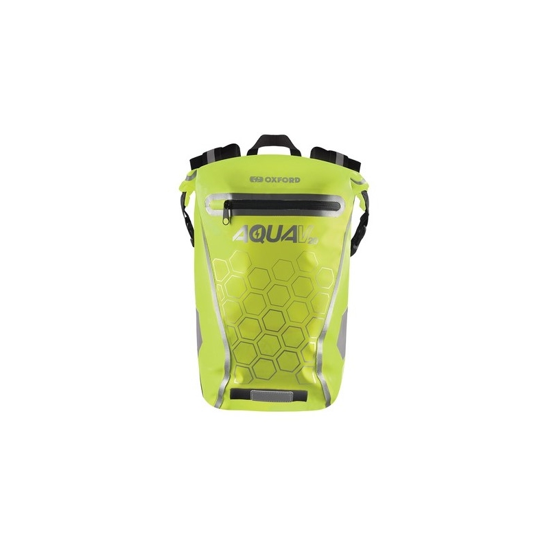 Wodoszczelny plecak Oxford AQUA V20 fluo żółty 20 l
