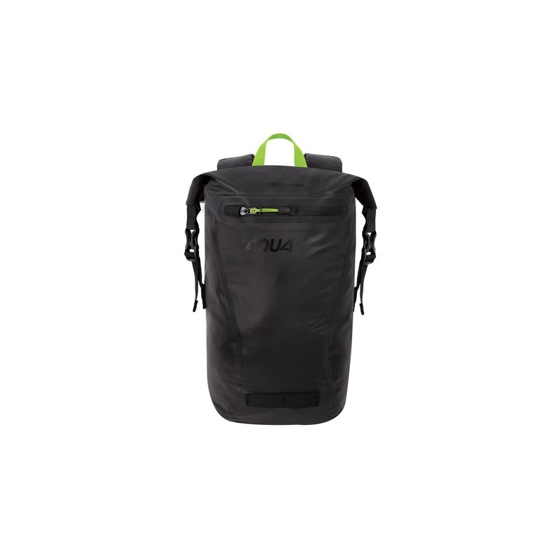 Wodoszczelny plecak Oxford AQUA EVO czarno-fluo żółty 12 l