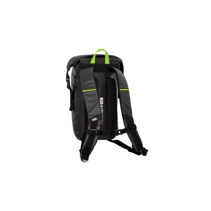Wodoszczelny plecak Oxford AQUA EVO czarno-fluo żółty 12 l