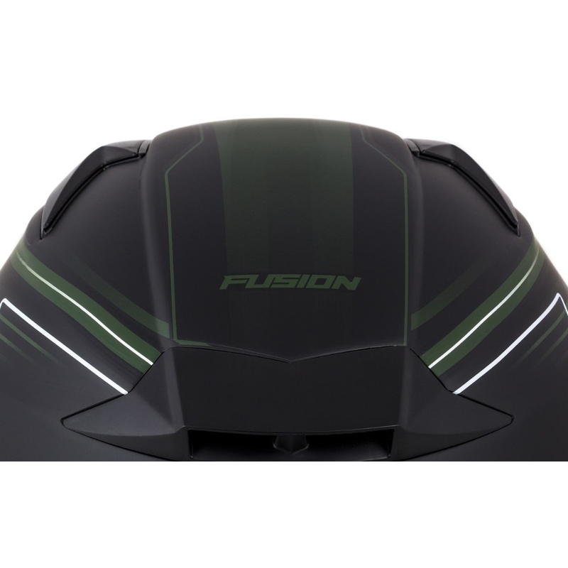 Integralny kask motocyklowy Cassida Apex Fusion czarno-army zielony wyprzedaż