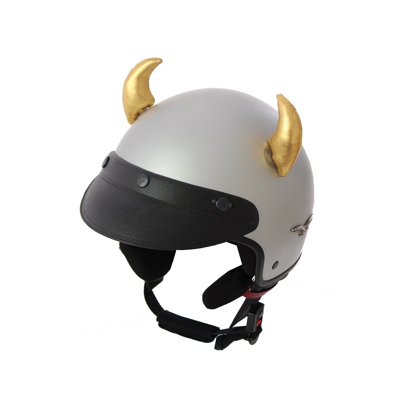 Uszy na kask Rogi złote