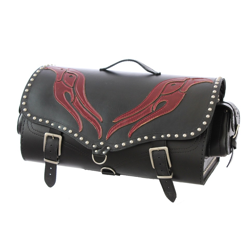 Moto skóra kufr na rower Chopper RSA-221 Red Eagle
