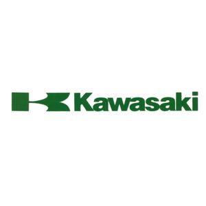 Naklejka Kawasaki zielona