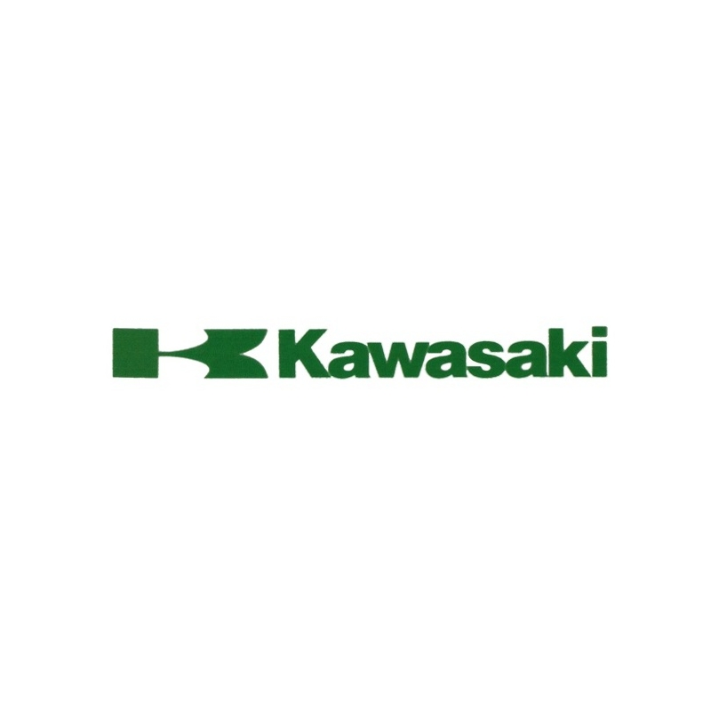 Naklejka Kawasaki zielona