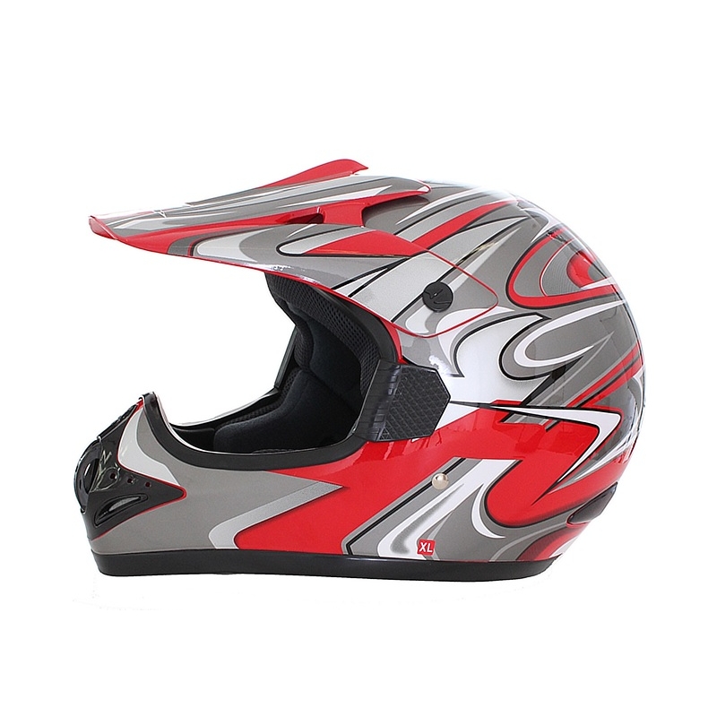 Motocross kask M-Line MAX 606-1 czerwona