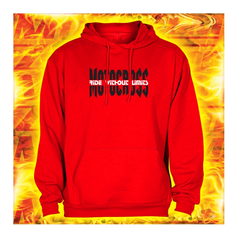Bluza z motywem Motocross Ride Without Limits