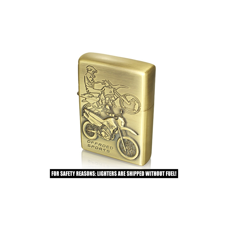 Zapalniczka ze stali Motorcycle Offroad