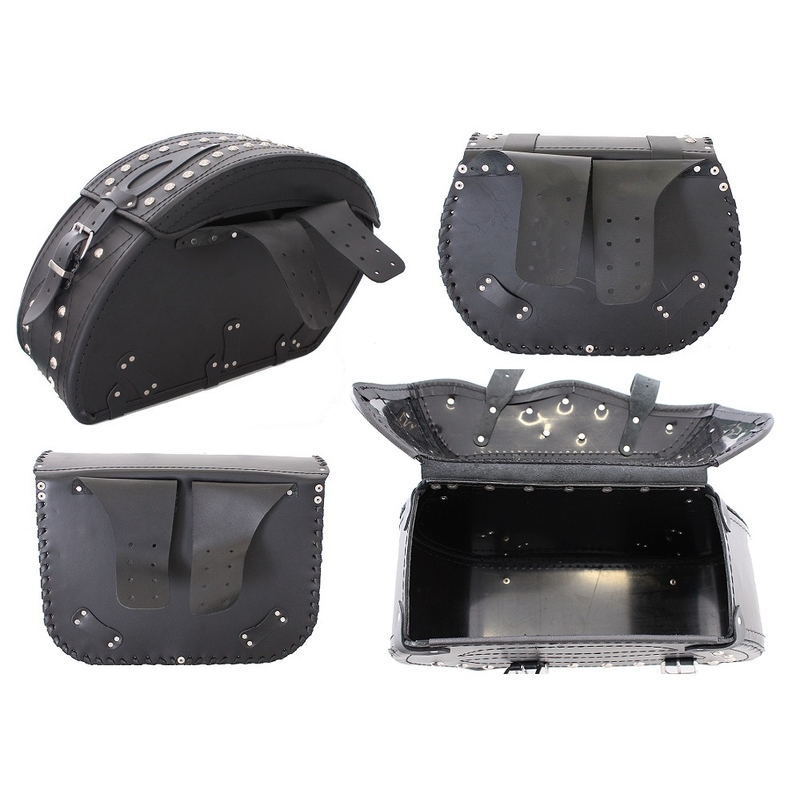 Torby skórzane Chopper motocykla RSA-14F