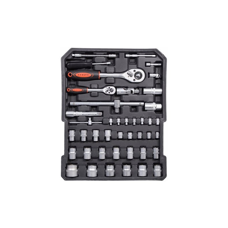 Kufer z narzędziami 186 części AL konstrukcja Kraft Suite