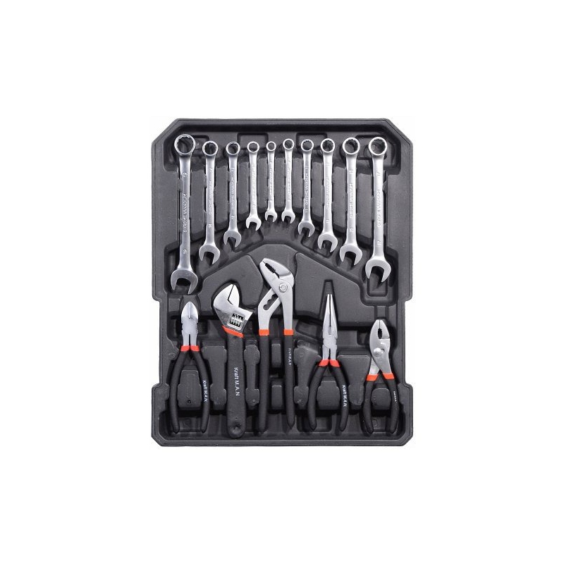 Kufer z narzędziami 186 części AL konstrukcja Kraft Suite