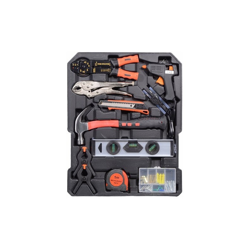 Kufer z narzędziami 186 części AL konstrukcja Kraft Suite