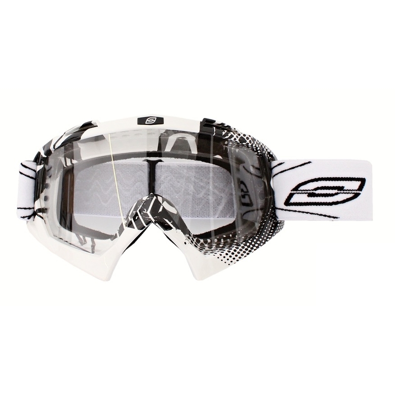 Motokrosowe okulary Ozone MX Mud białe