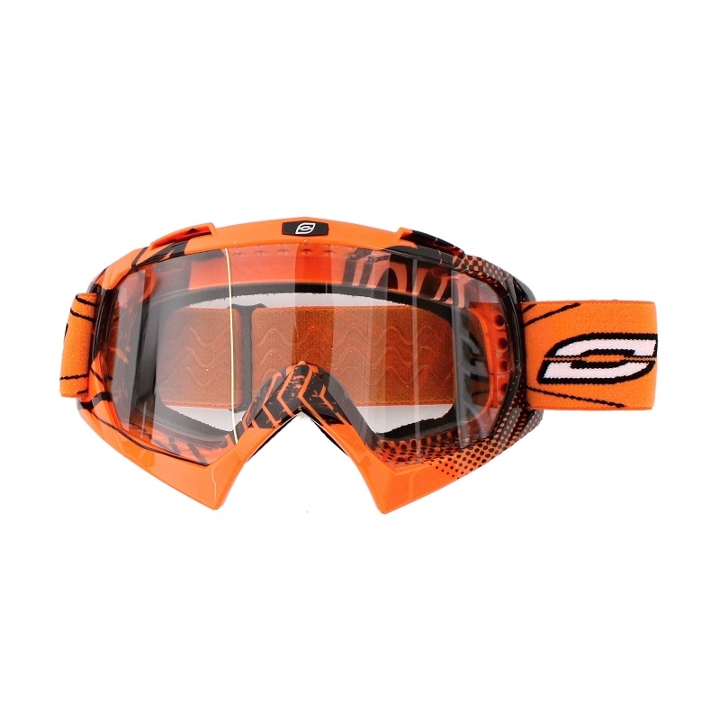 Motokrosowe okulary Ozone MX Mud pomarańczowe