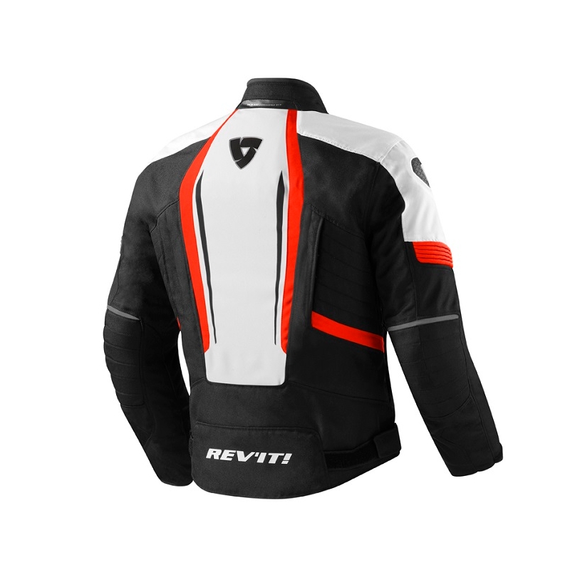 Kurtka motocyklowa Revit Shield biało-czerwona wyprzedaż