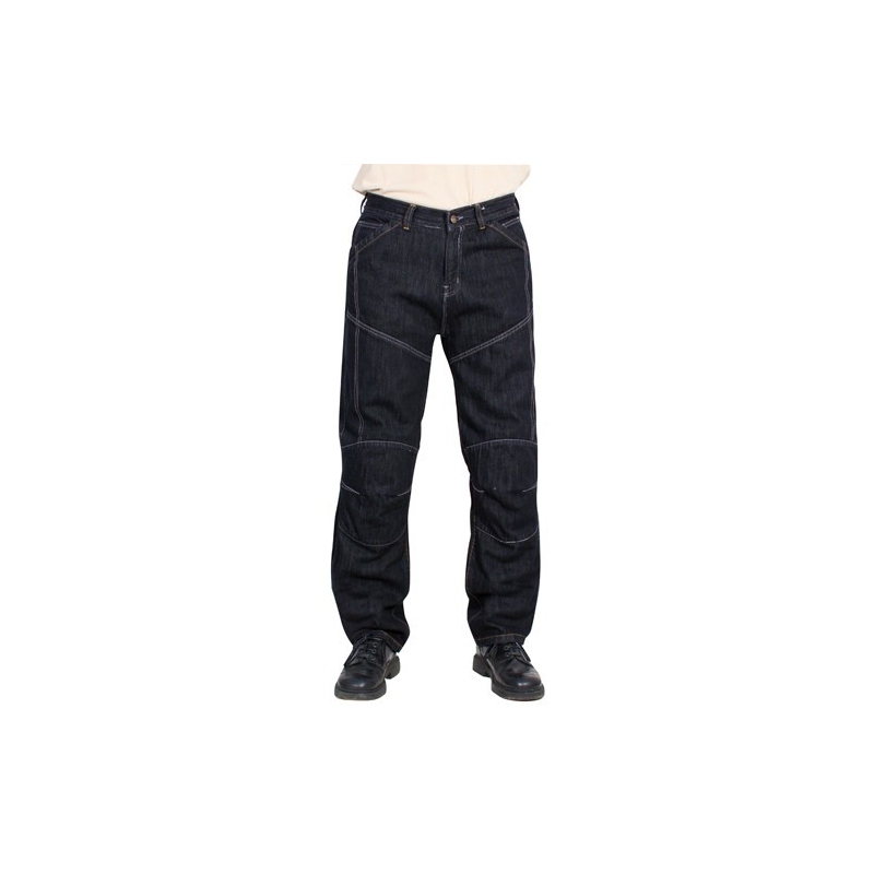Kevlar dżinsy na motocykl Roleff Jeans czarny