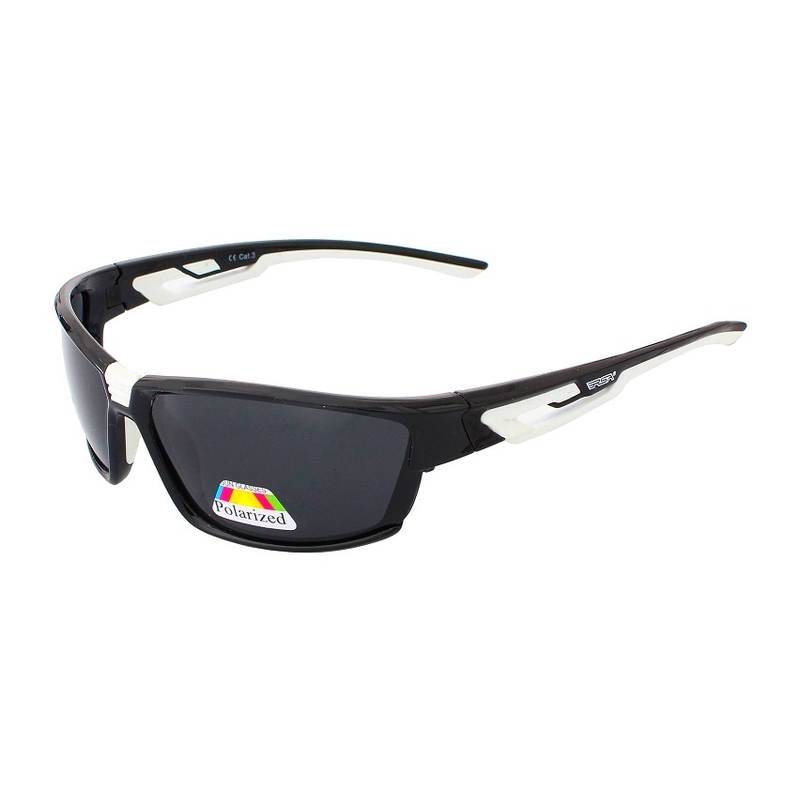 Okulary RSA 8018 Polarized czarno-białe wyprzedaż