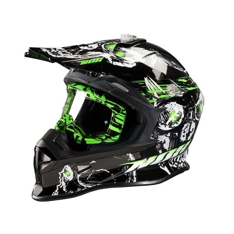 Kask motocyklowy na rowerze Nox Śmierci
