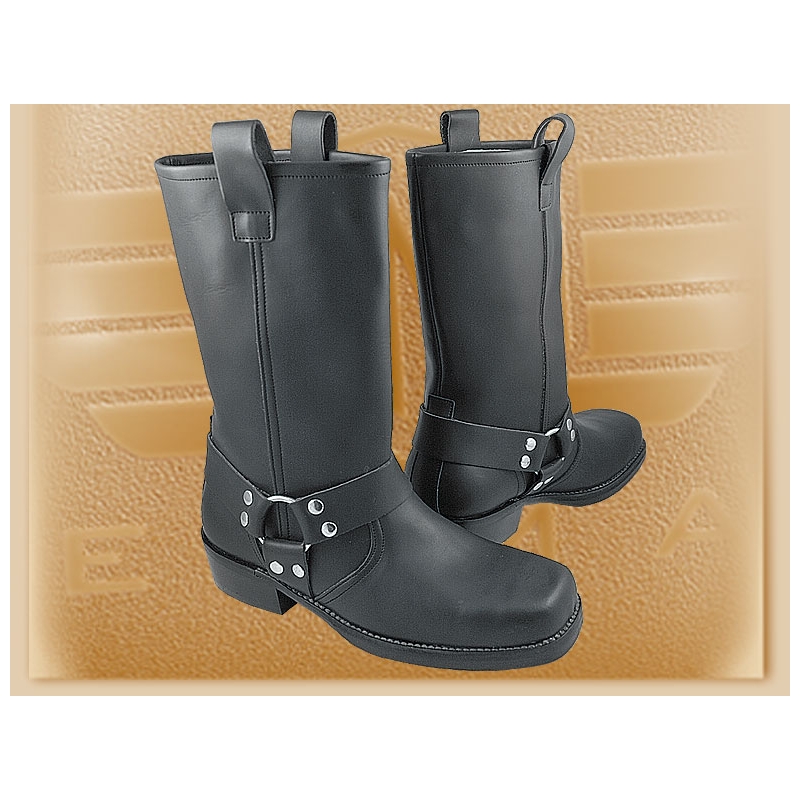 Buty motocyklowe Chopper długi skórzany