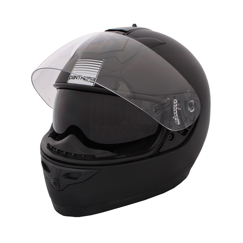 Kask motocyklowy Matte Black Panther SA31