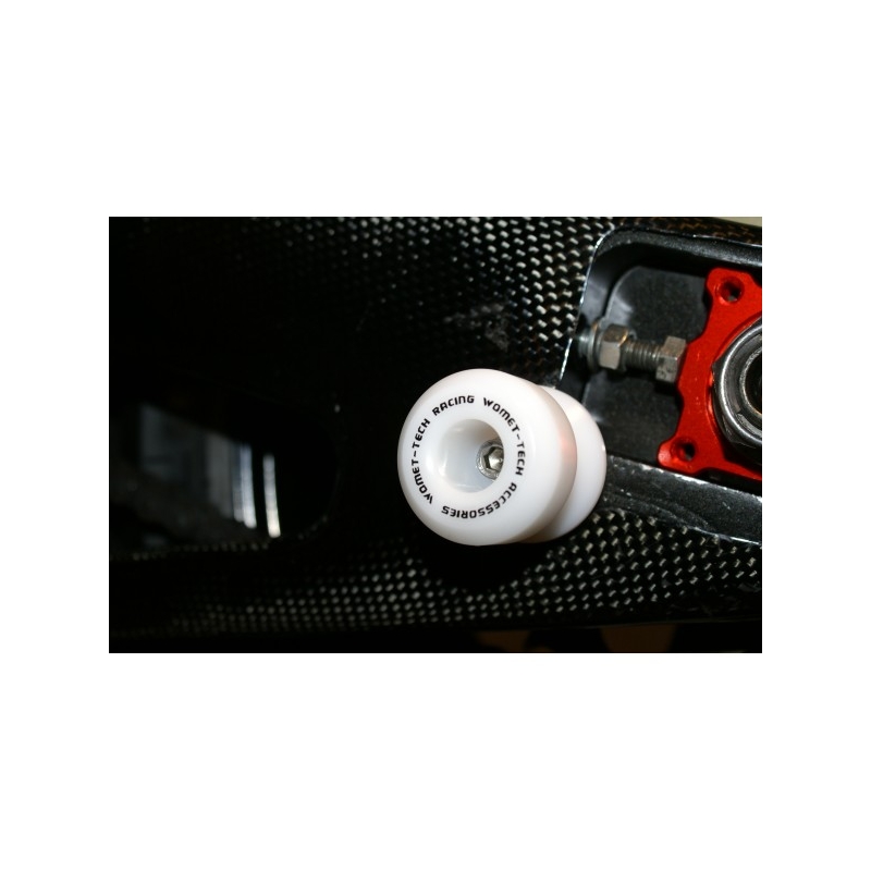 Rolki wahacza Womet-Tech - Endurance M8 białe