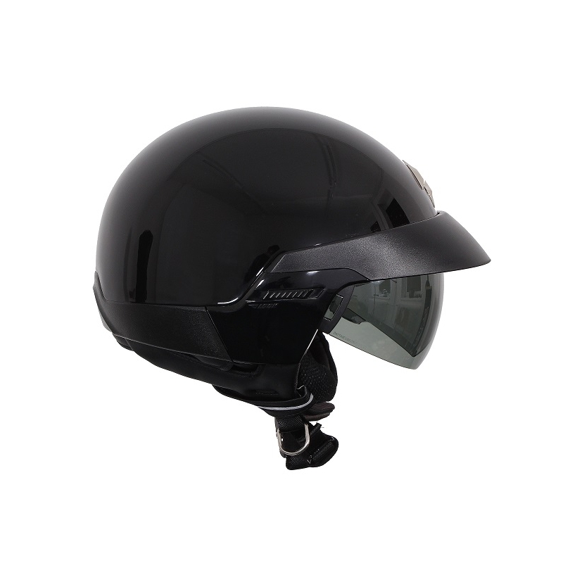 Otwarty kask motocyklowy Scorpion EXO-100 czarny połysk