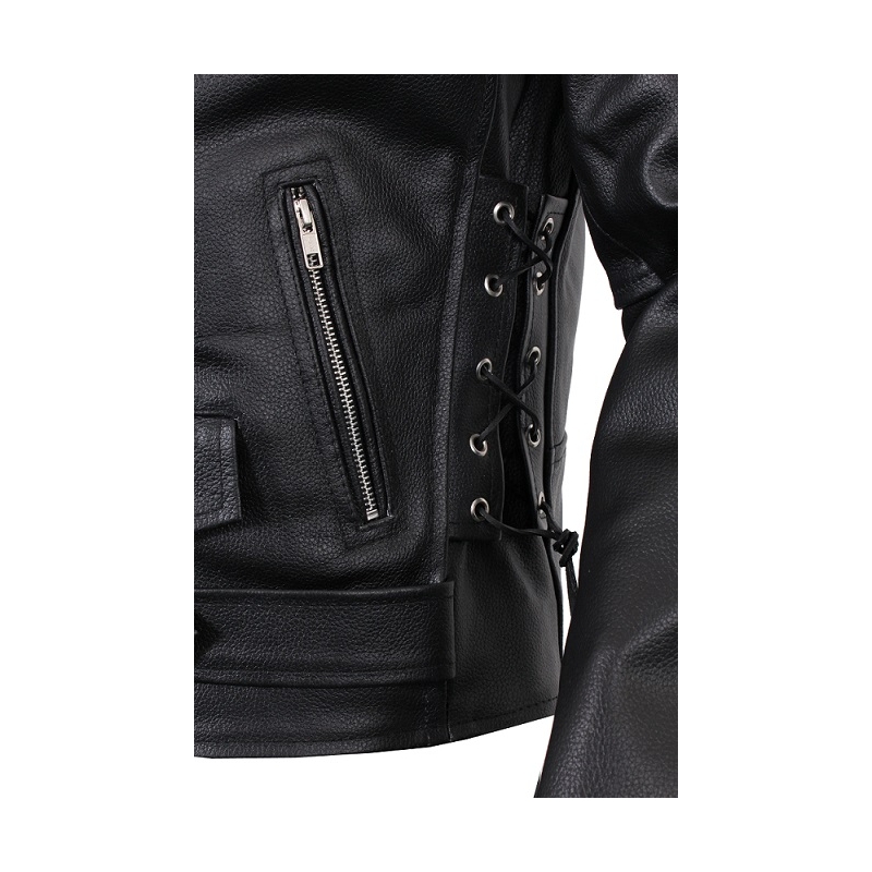 Skórzana kurtka motocyklowa RSA ramoneska wyprzedaż