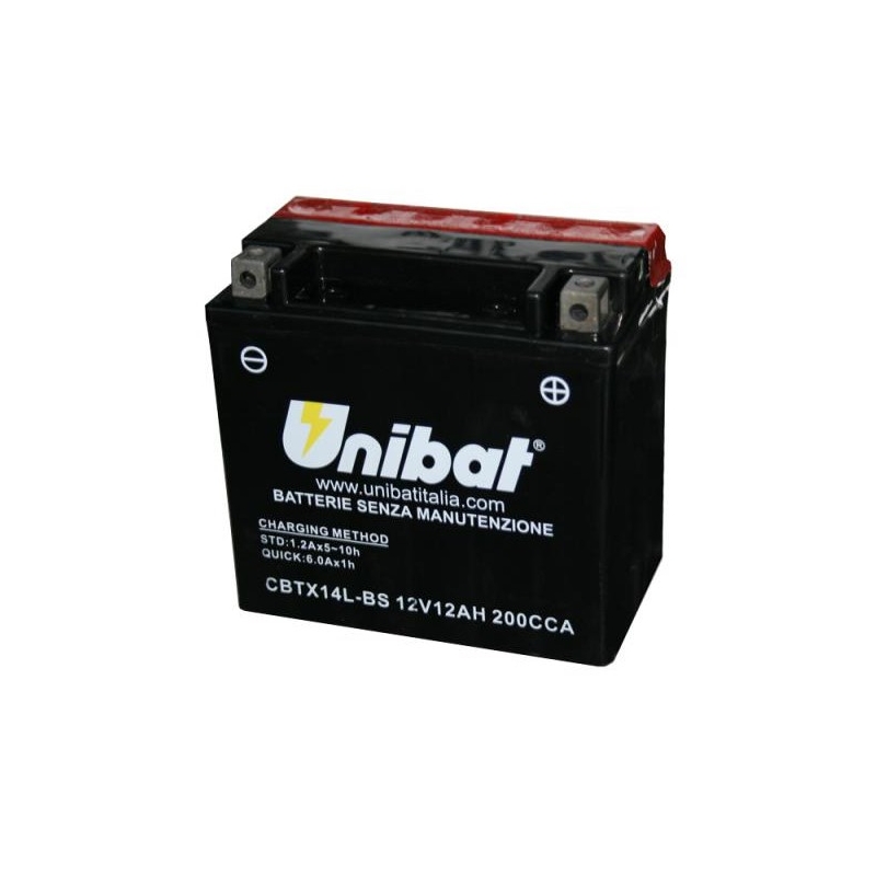 Akumulator bezobsługowy Unibat CBTX16-BS, 12V 14Ah
