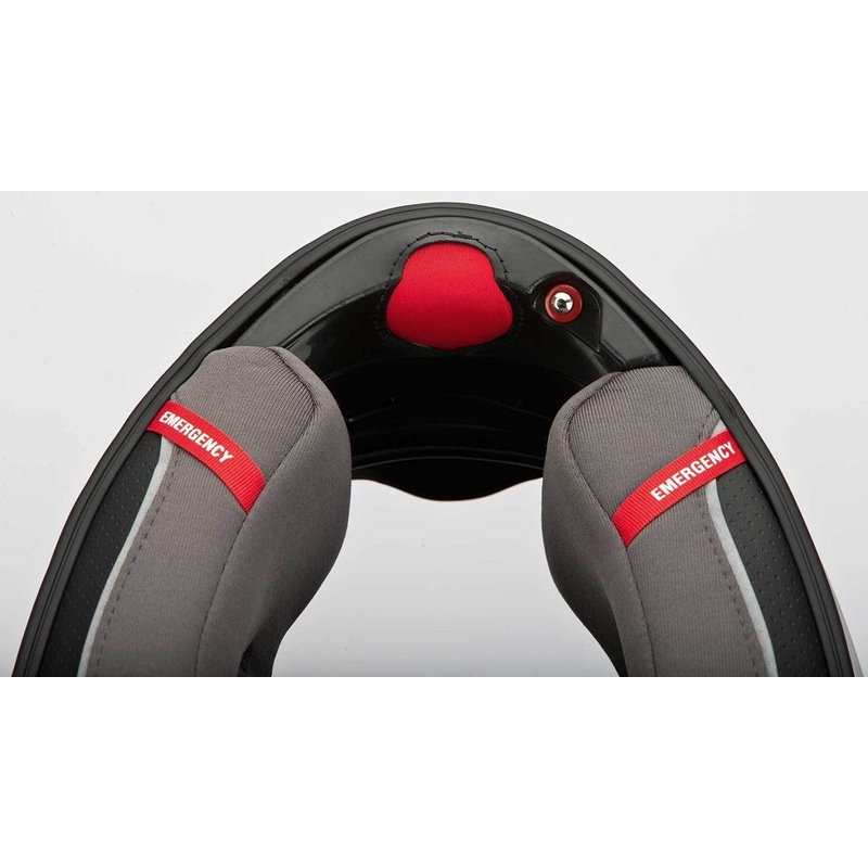 Integralny kask Scorpion EXO-710 Knight biało-srebrny wyprzedaż