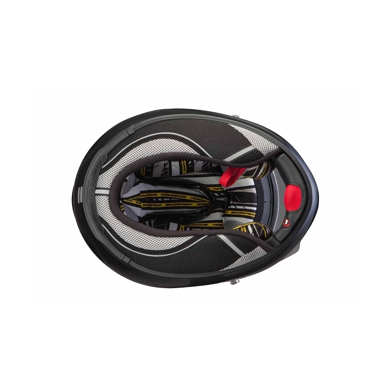 Integralny kask Scorpion EXO-2000 Ipsum czarno-biały wyprzedaż